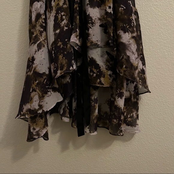 COPY - NWT Simply Vera Wang hi-lo abstract floral dress - Picture 2 of 12